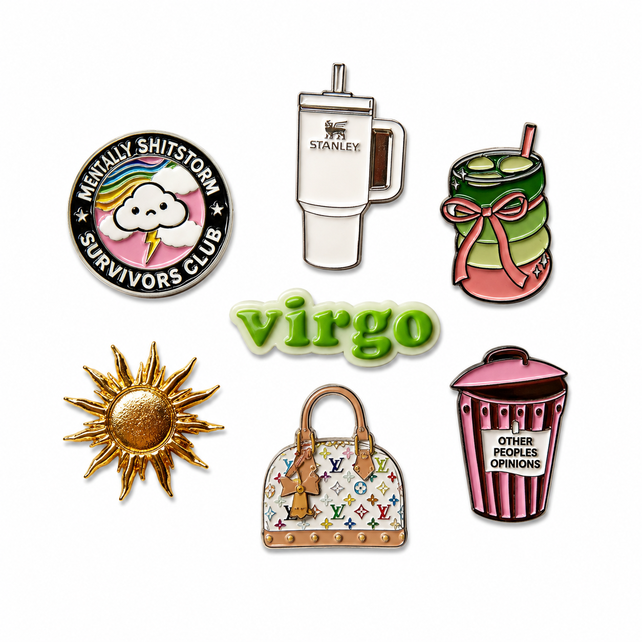 Virgo Charm Set