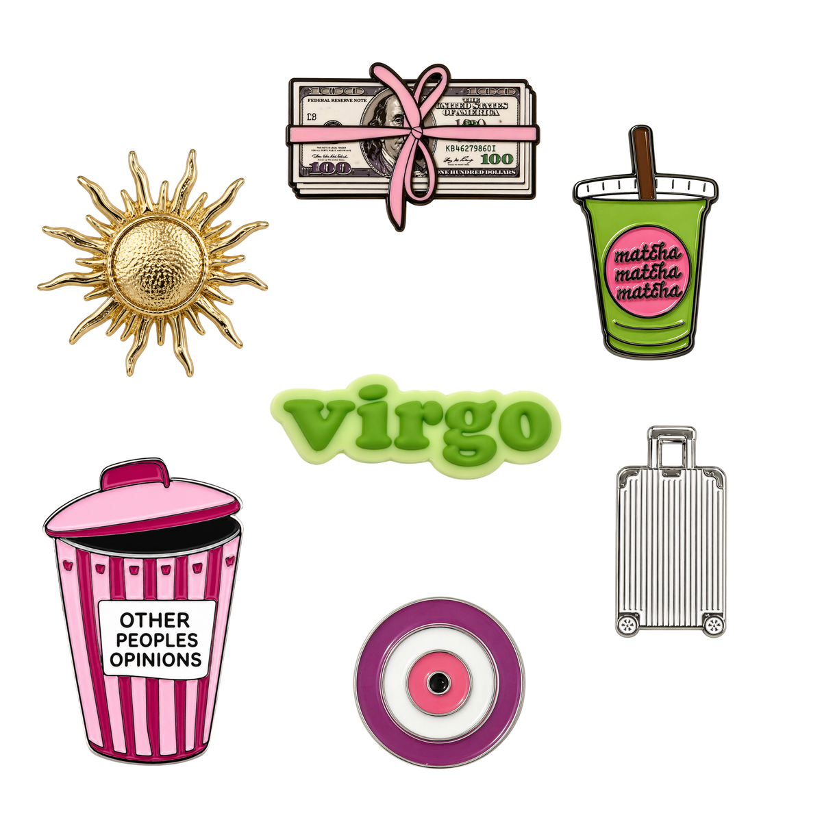 Virgo Charm Set