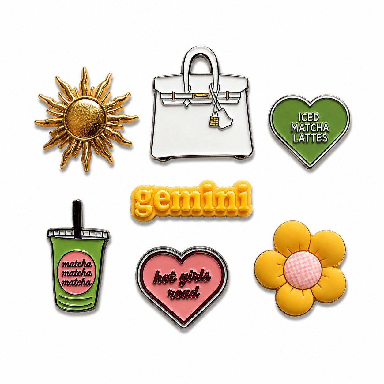 Gemini Charm Set