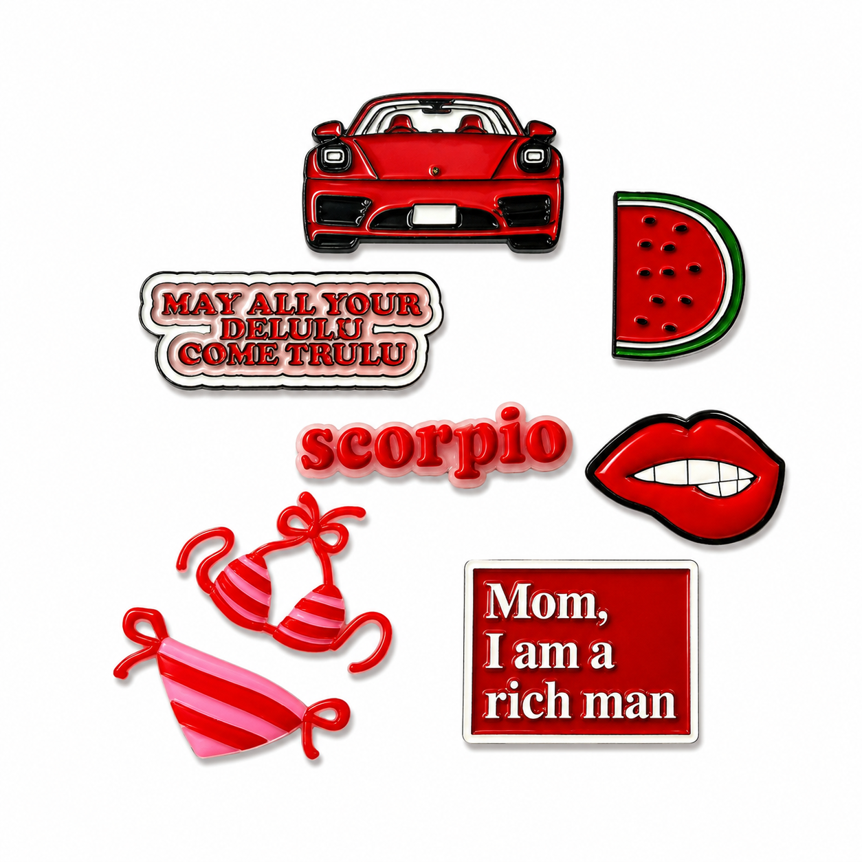 Scorpio Charm Set